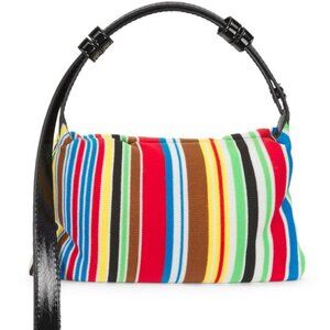 Cool SIMON MILLER The Hustle Mini Puffin New Shoulder Bag Multi Color Vegan NWT!